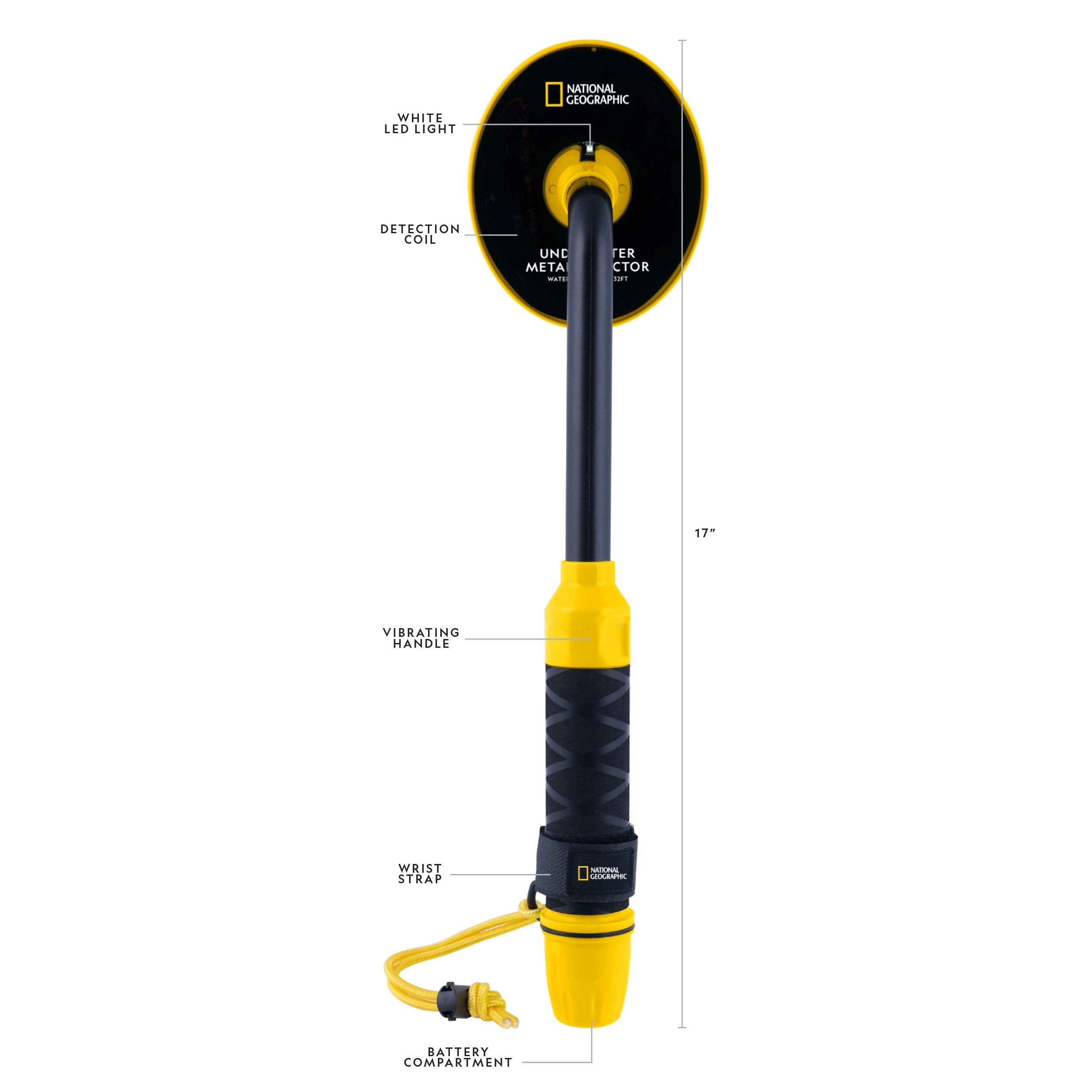 Underwater Metal Detector + 8x32 Sky and Nature Scope (Bundle)