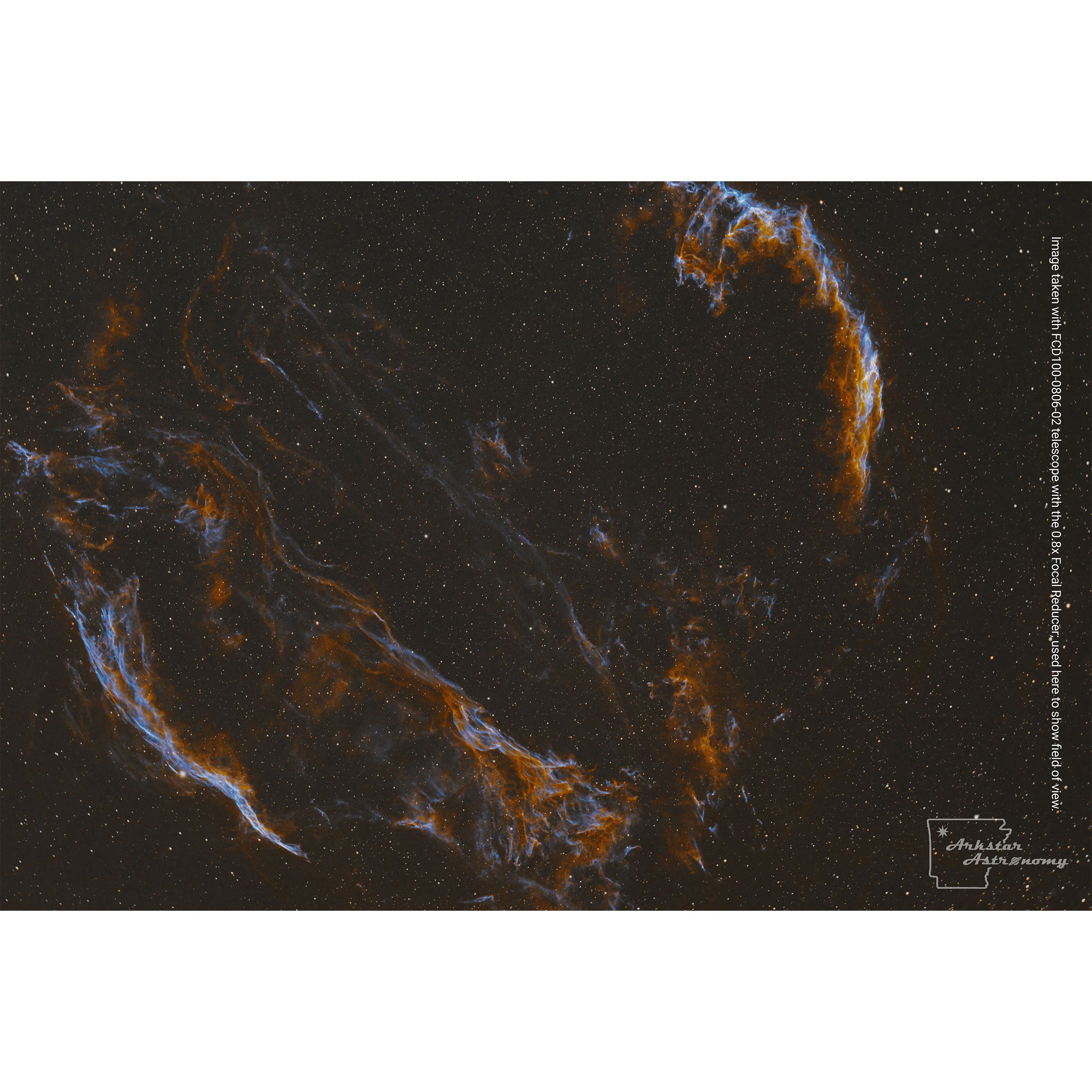 ED80 Essential Series Air-Spaced Triplet Refractor Telescope with 0.8x Focal Reducer