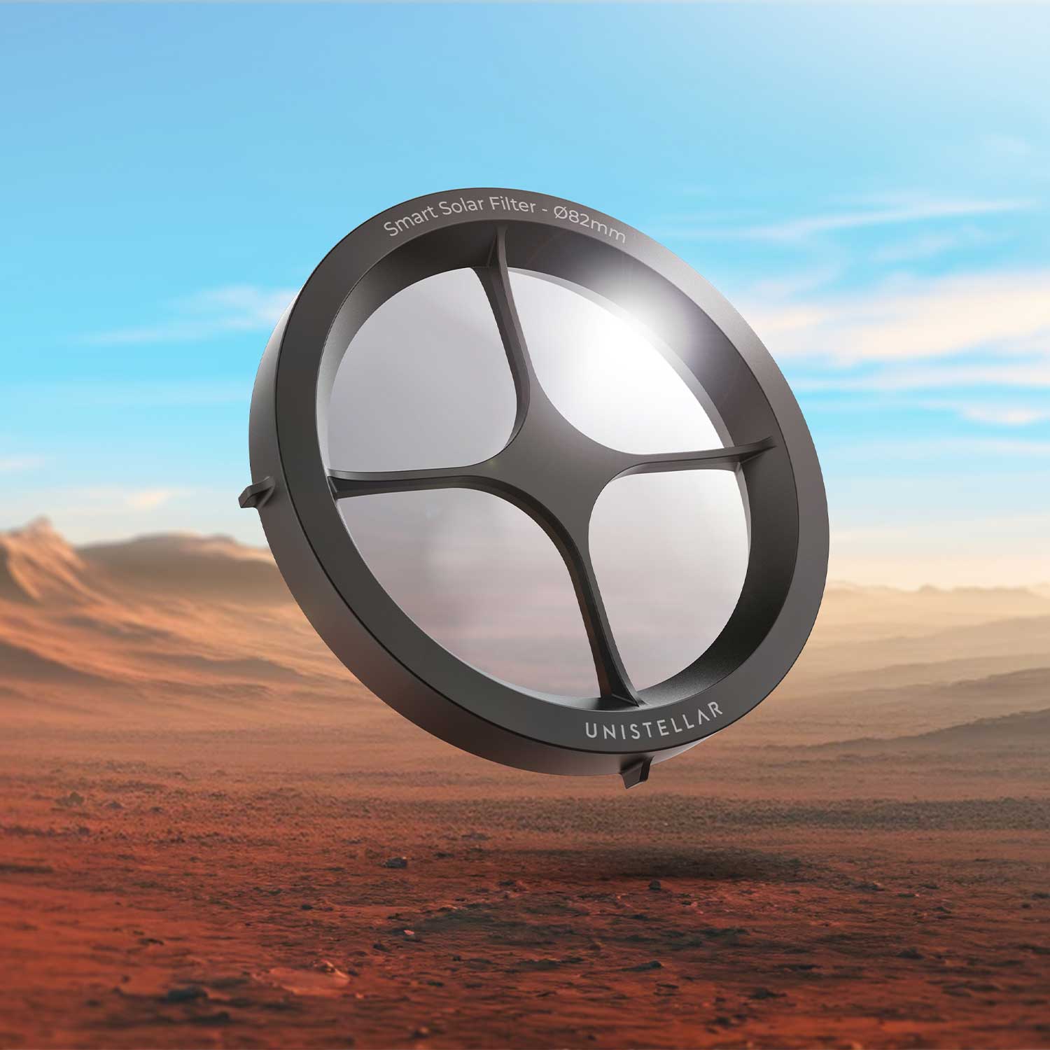 Unistellar Smart Solar Filter ⌀ 82mm für ODYSSEY PRO & ODYSSEY