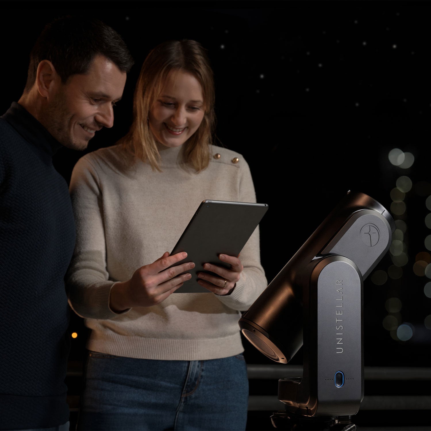 Unistellar ODYSSEY PRO Smart Telescope – Kompaktes, leichtes und benutzerfreundliches Teleskop