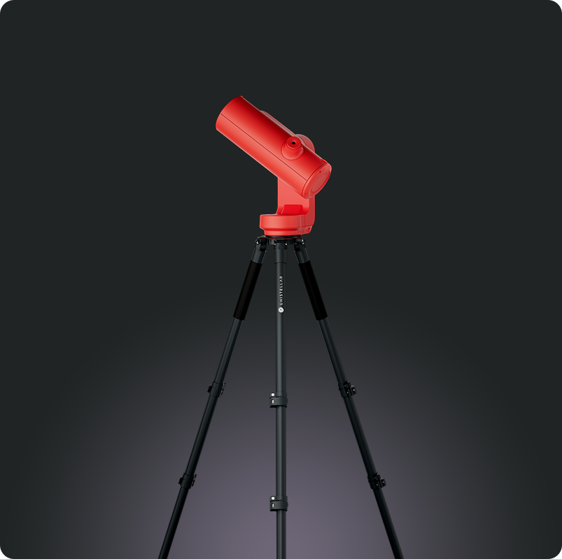 Unistellar ODYSSEY PRO Red Edition Smart Telescope – kompaktes, leichtes und benutzerfreundliches Teleskop