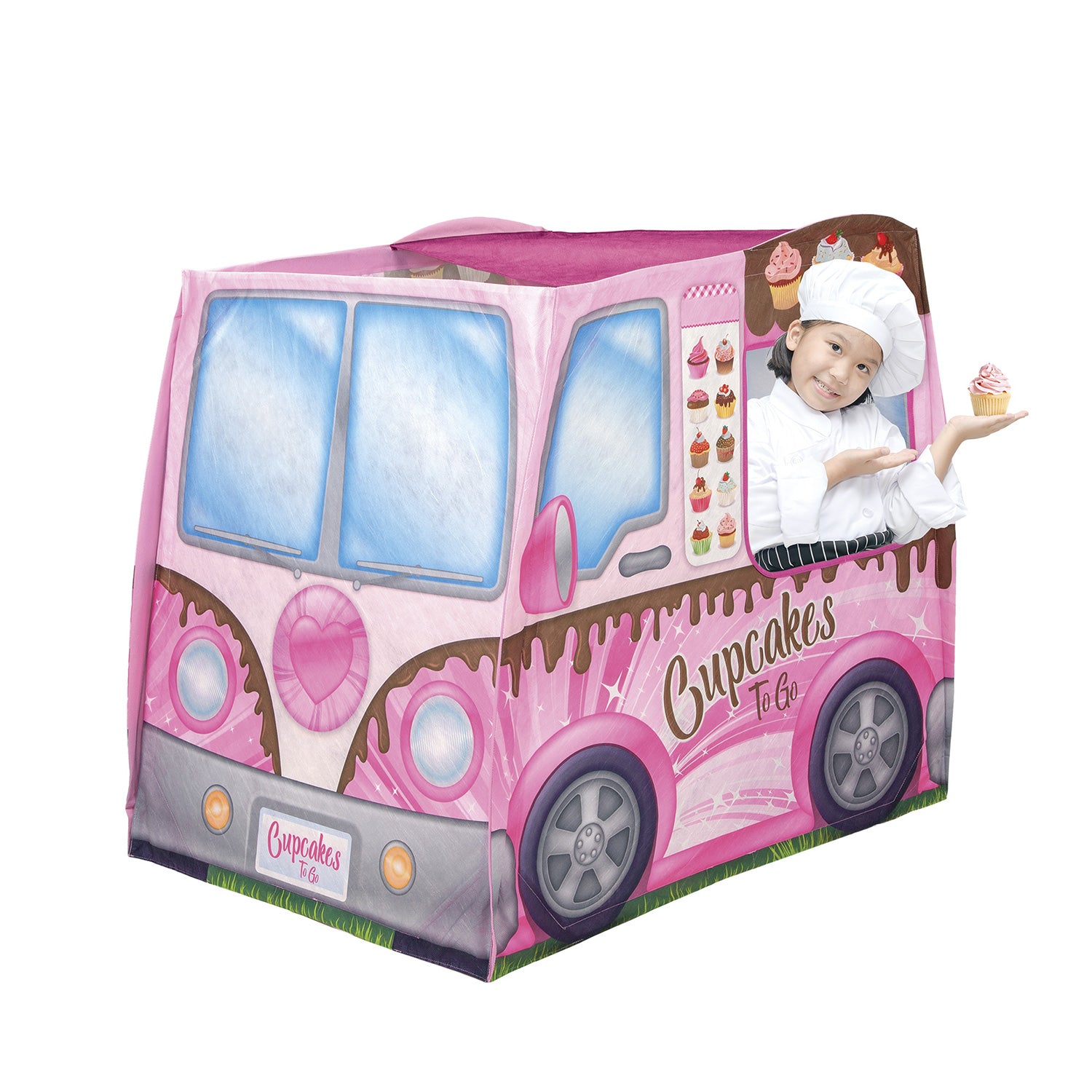 food truck tent ExploreHut Cupcake Truck Play Tent