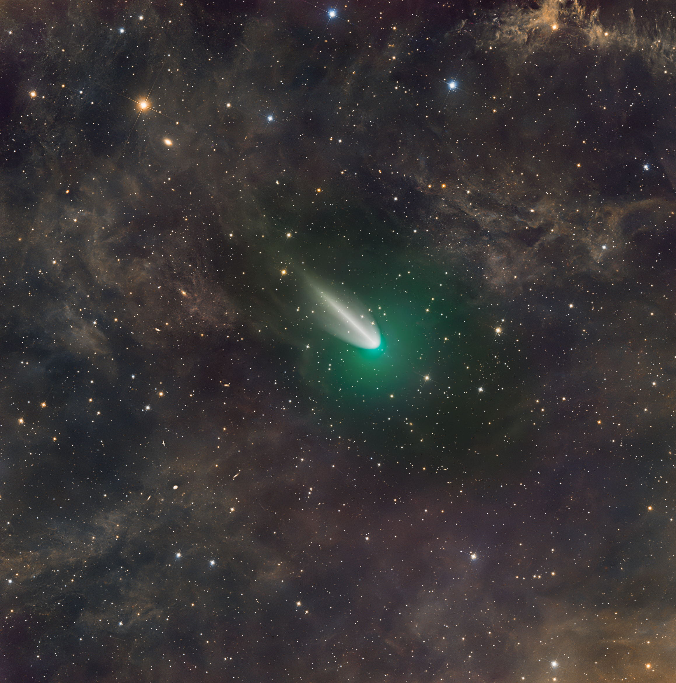 The Comet That Woke Twice: 220P/McNaught and the Living Sky