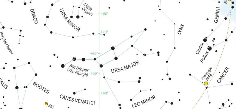 Ursa Major constellation is full of deep sky delights