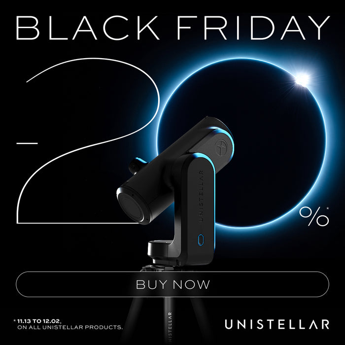 Black Friday -20% off on all Unistellar products from 11.13.-12.02