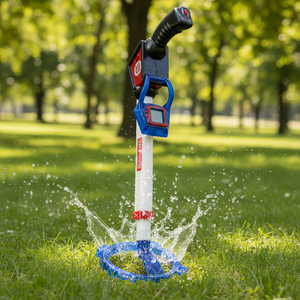 a metal detector in the grass