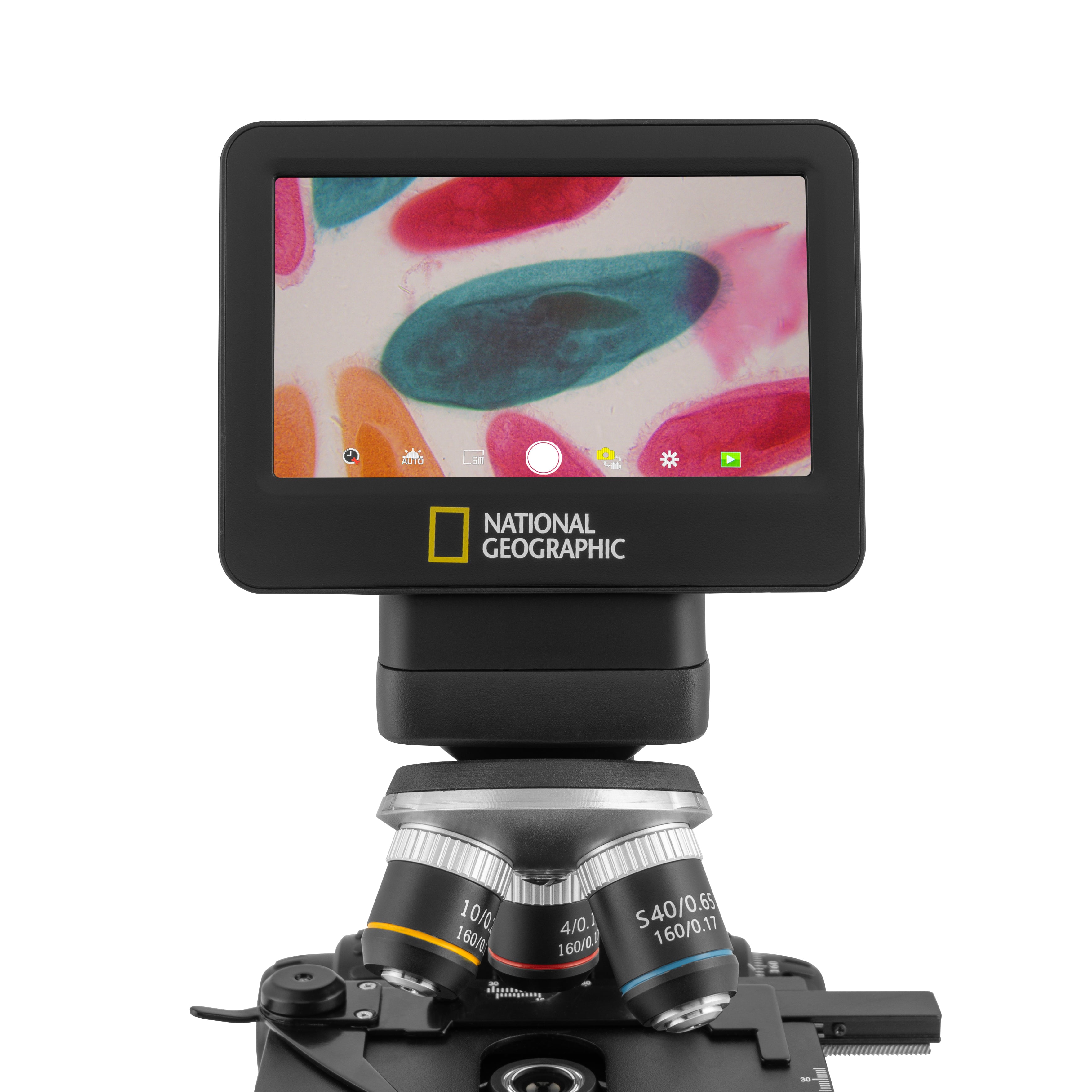 National Geographic 40X-1600X Microscopio LCD