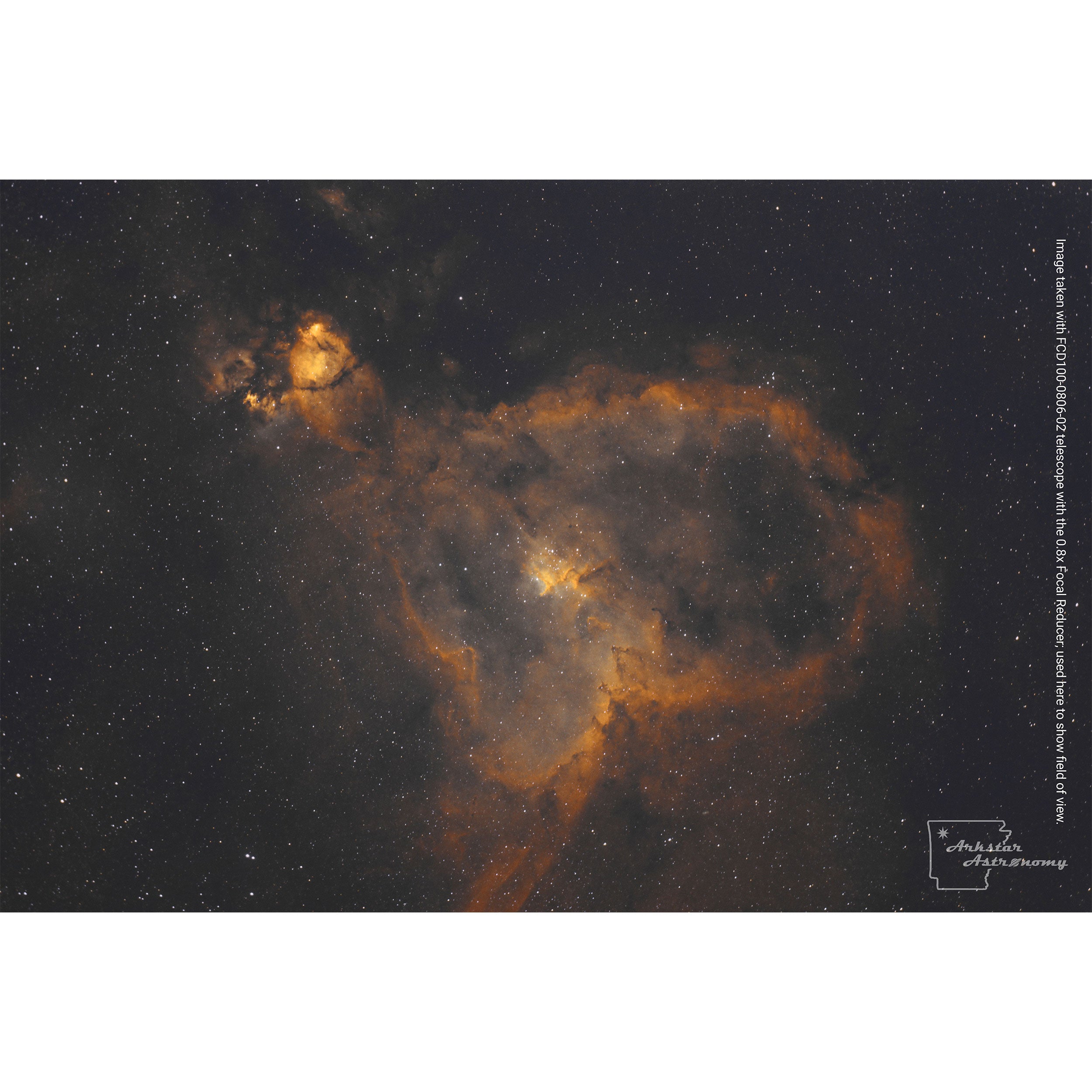 ED80-FCD100 Air-Spaced Triplet Refractor Telescope with iEXOS-100-2 PM
