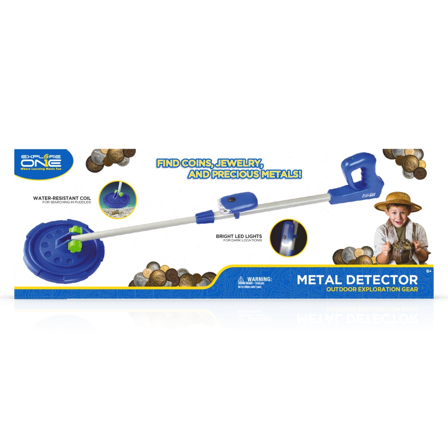 Explore One Metal Detector Packaging