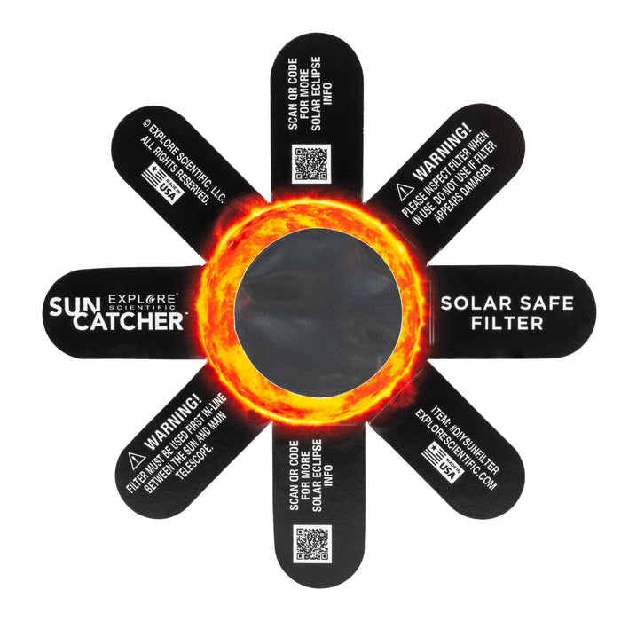 Sun Catcher 可变大孔径太阳能滤光片