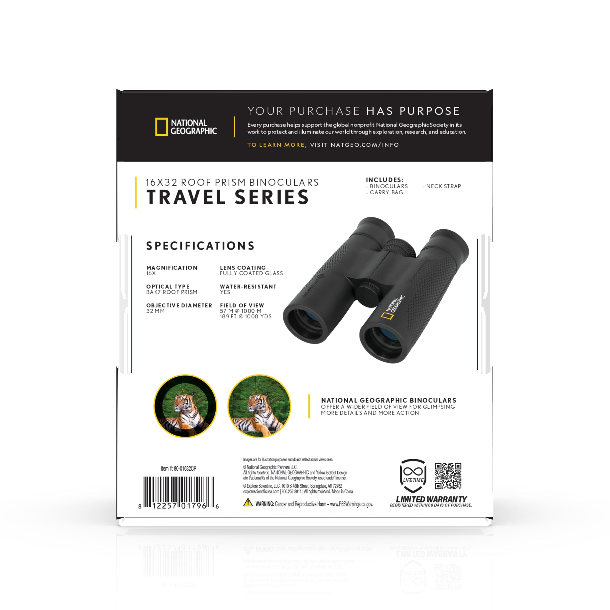 National Geographic 16x32 binocoli