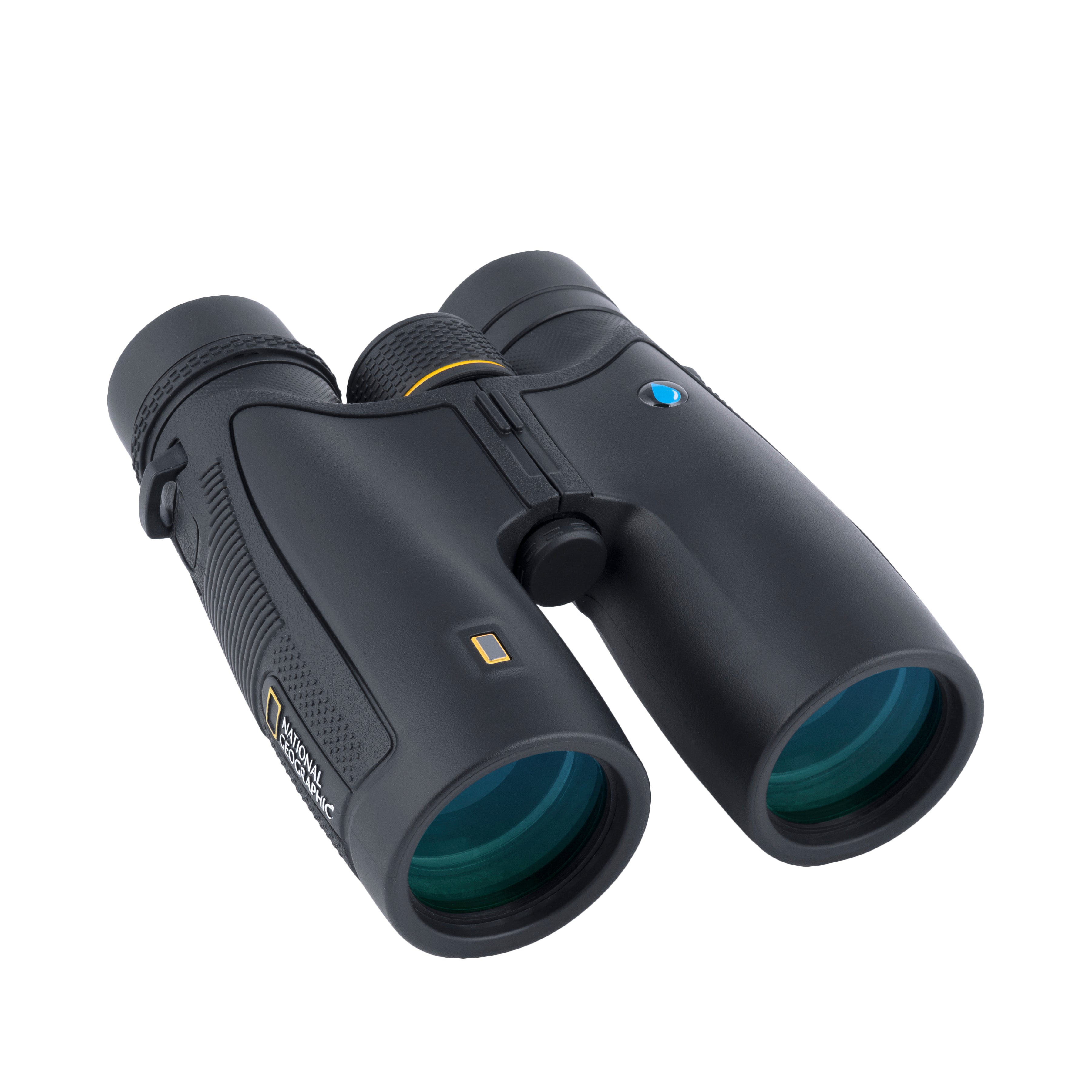 10x42 Waterproof Performance Roof Binoculars and Harness + Carbon Trekking Poles Set (Bundle)