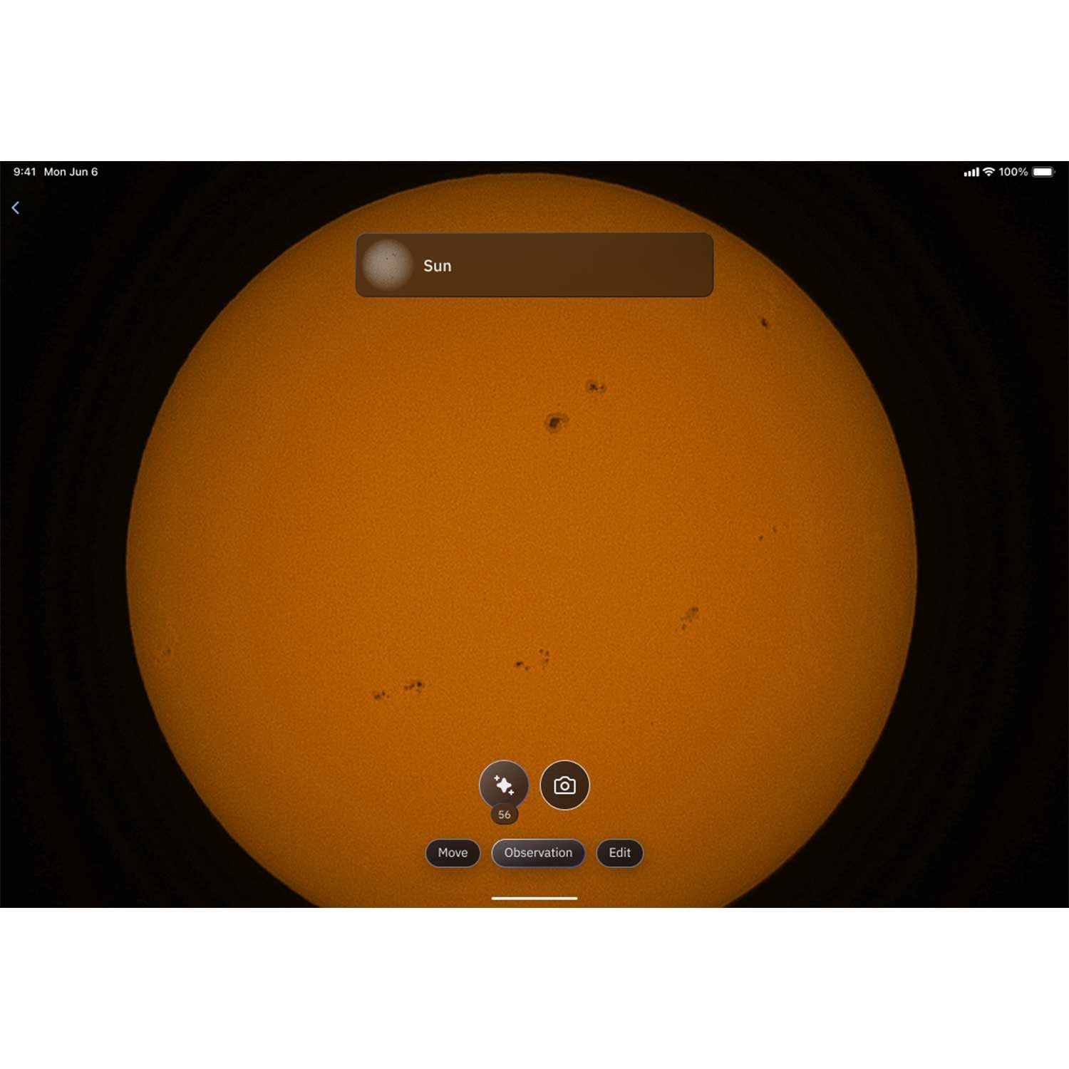 Unistellar Smart Solar Filter ⌀ 82mm für ODYSSEY PRO &amp; ODYSSEY
