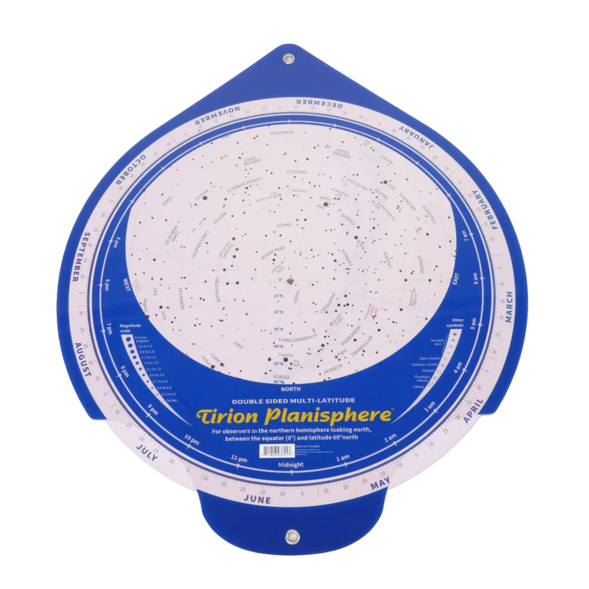 Double Sided Multi-Sided Large 24" Classroom & Group Planisphere