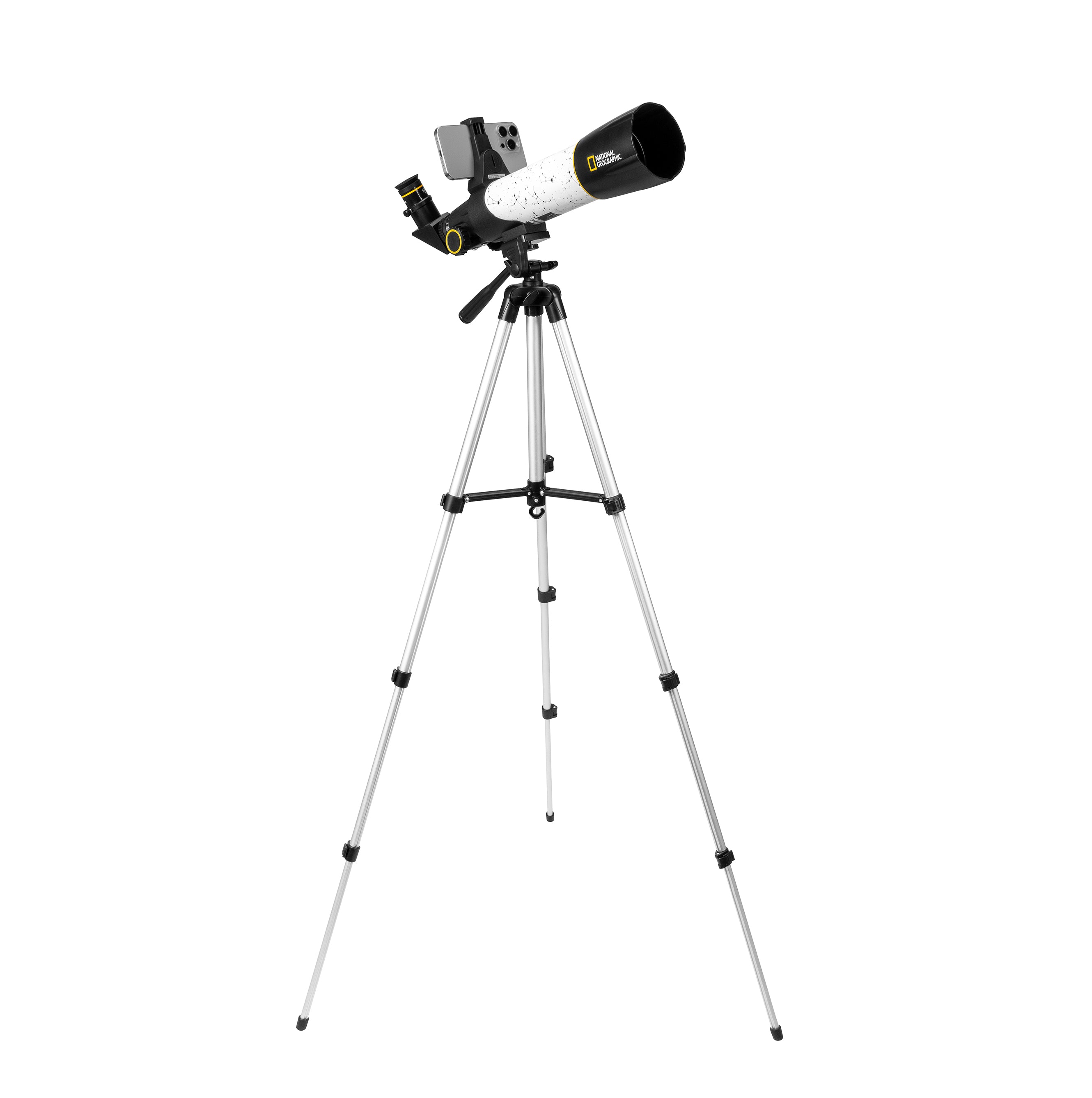 70mm Refractor Telescope with Solar Filter and App Bluetooth Adapter