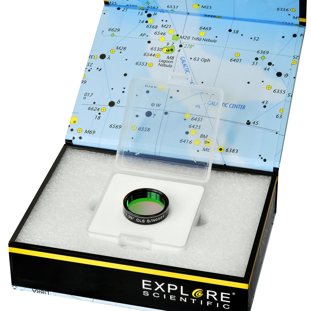 Filtro Astronomico Explore Scientific 82A Blu Chiaro - 1.25" Per Telescopi, Vetro Ottico Di Qualità - Foto 3