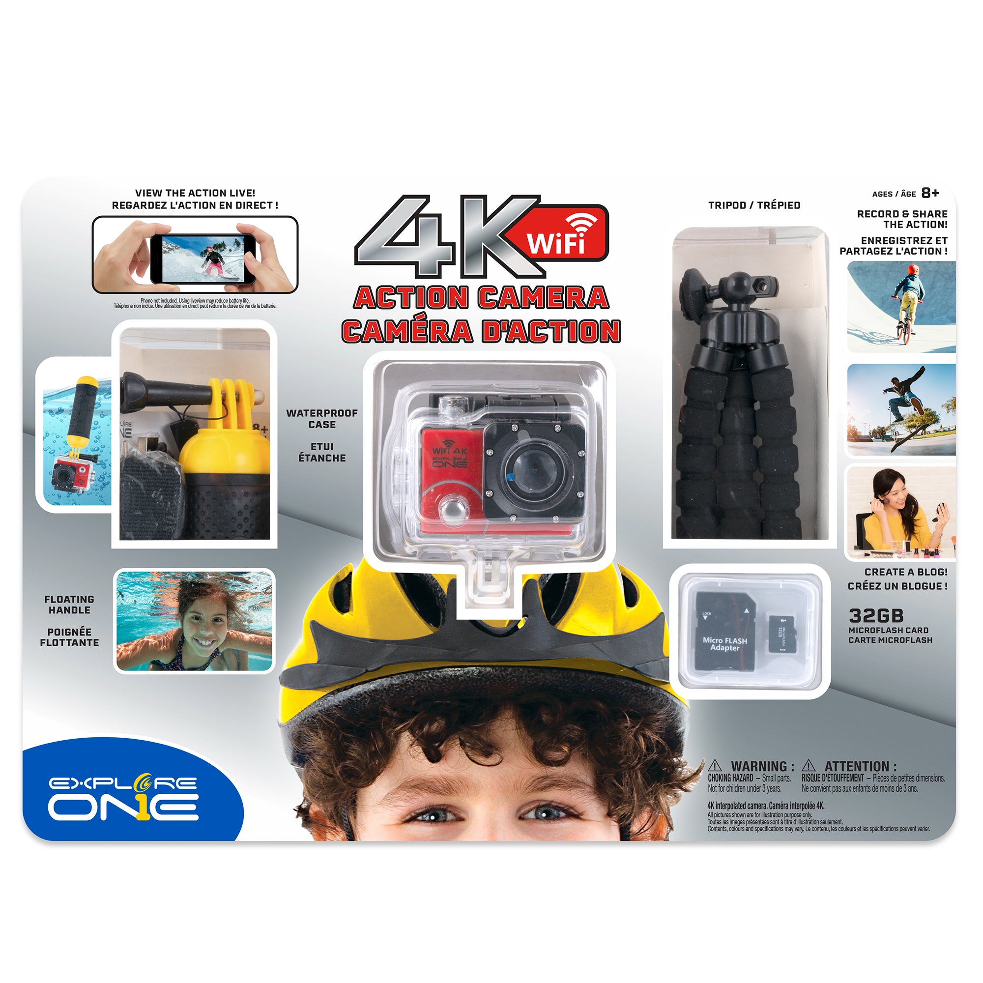 4K Action Camera with WiFi