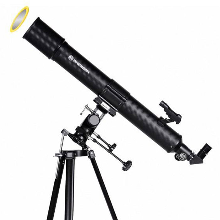 Bresser Taurus 90 mm Refraktor Teleskop mit AZ Mount - Auktion