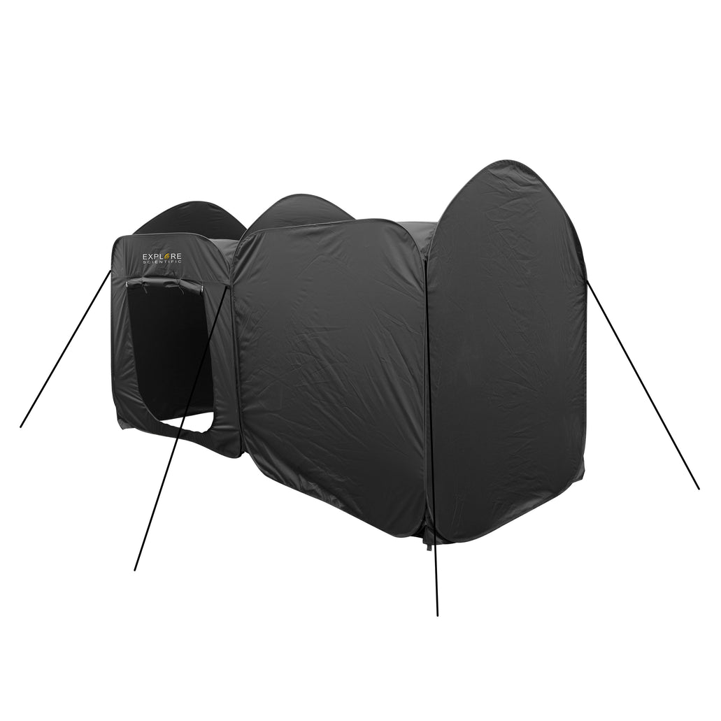 Tent cord 10 m black/white 2 pcs