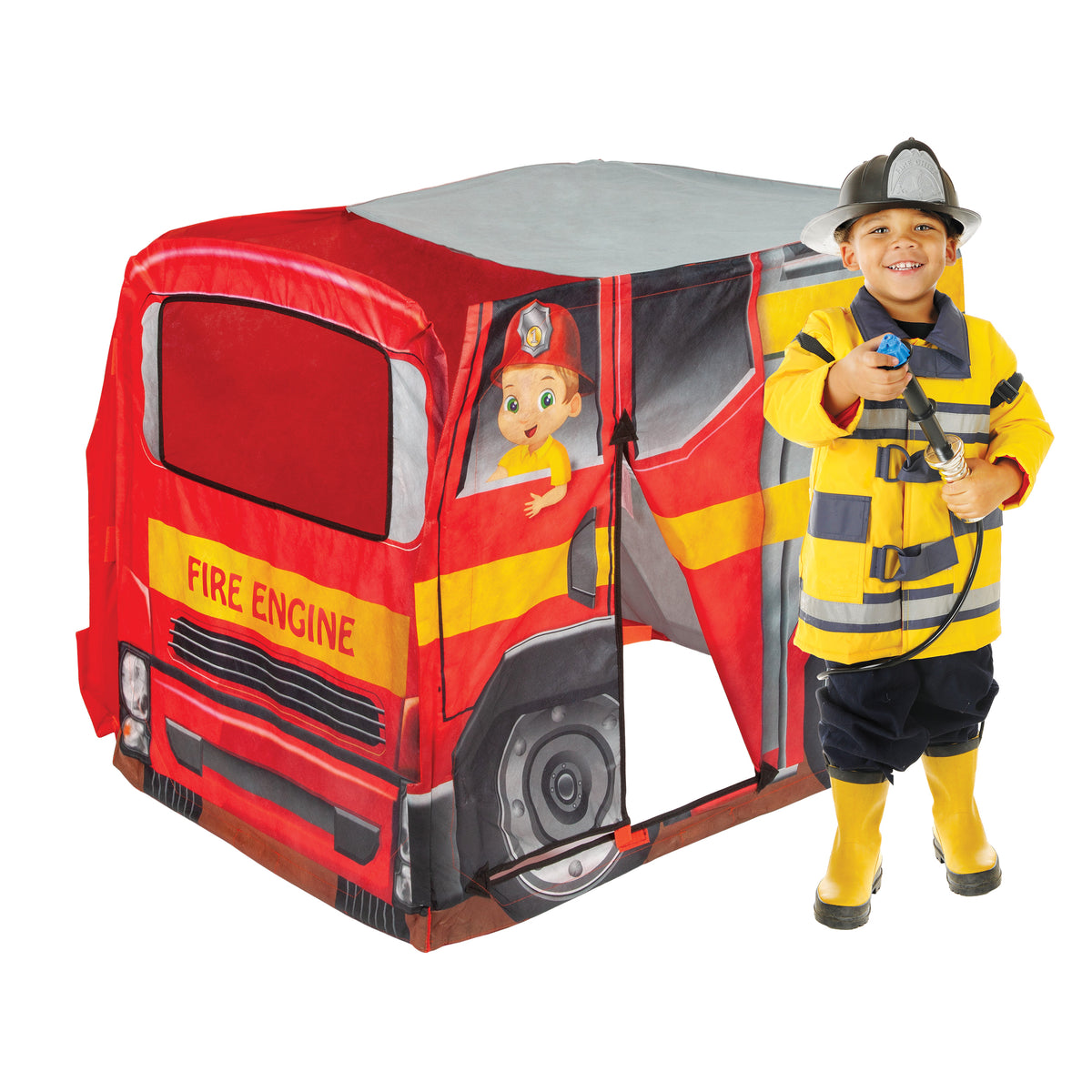 fire truck tent ExploreHut Engine Collapsible Gasketed Pedały Platformowe Octane One Größe:Adult XXS Made from durable 100%