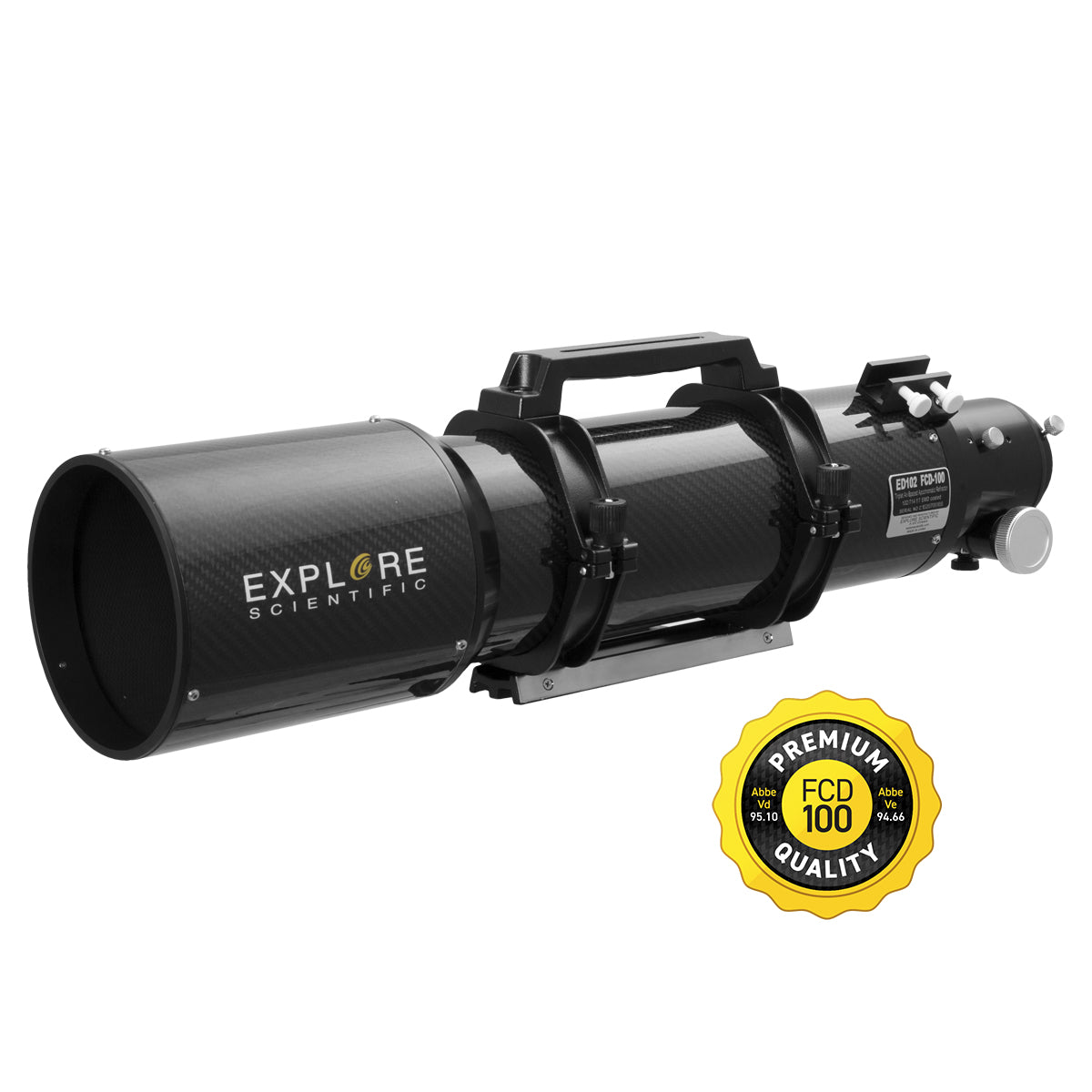Explore Scientific ED102-FCD100 Series Air-Spaced Triplet Carbon Fiber