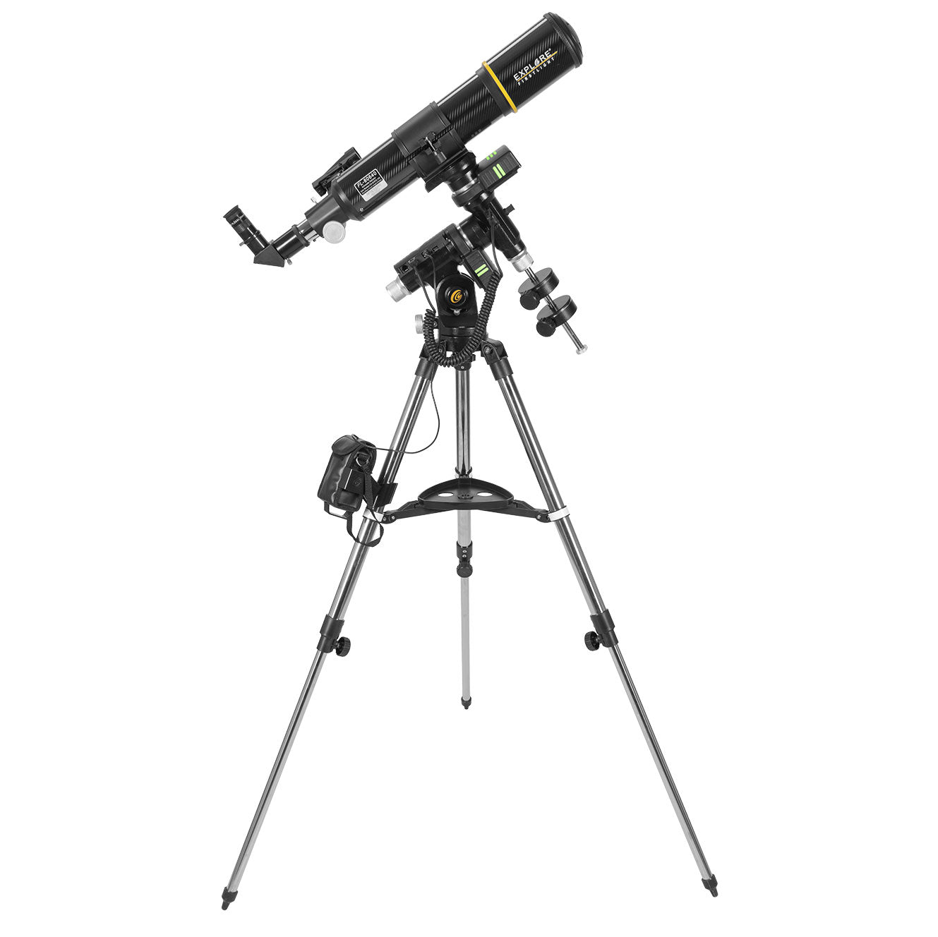 Explore FirstLight 80mm CF Telescope Go-To Tracker Combo with Solar Fi