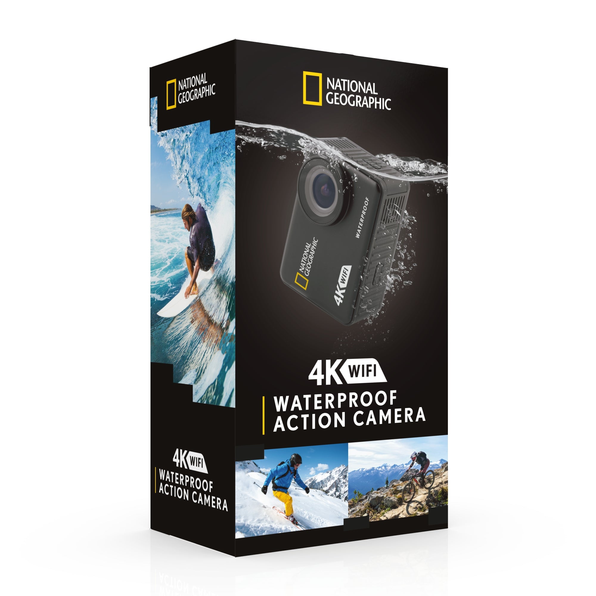 National Geographic 4K wasserdichte Aktionskamera mit WLAN