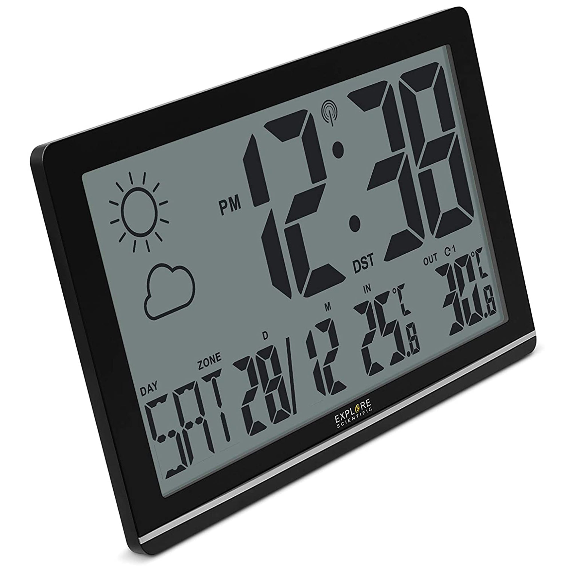 Radio controlled wall clock