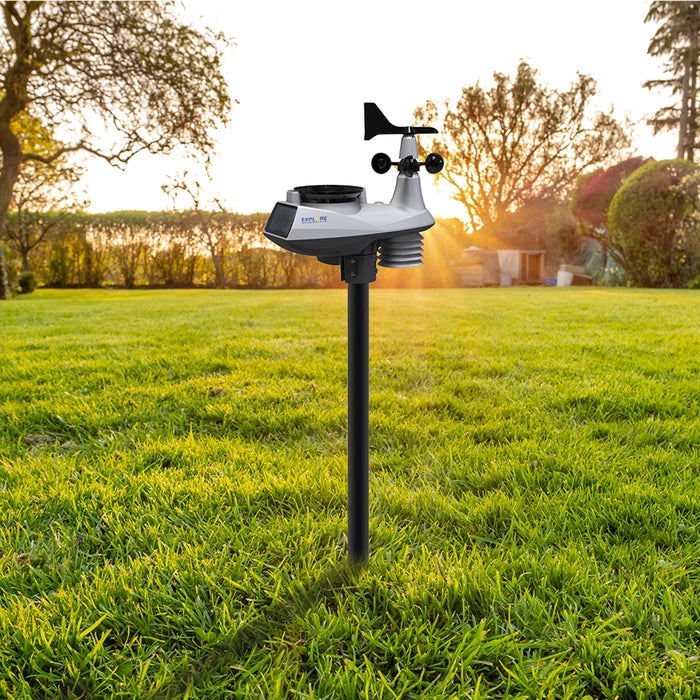 Explore Scientific 5-in-1 WiFi Professional Weather Station with Weath