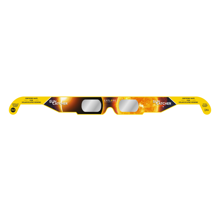 太阳捕捞者太阳日食眼镜（4件包装）
