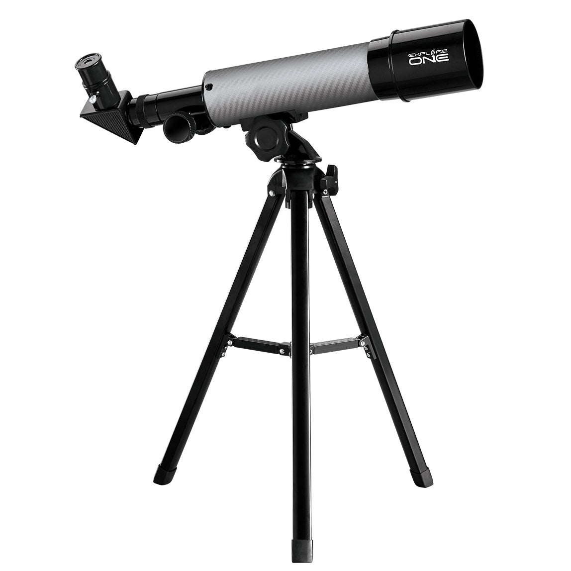 CF350 Silver Carbon Fiber Wrap 50mm AZ Mount Telescope