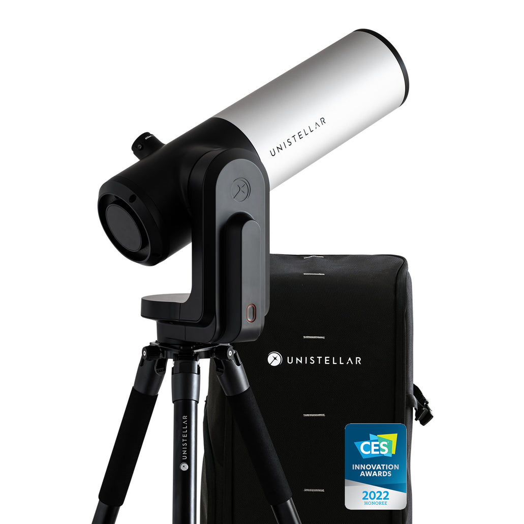 Unistellar eVscope 2 Digital Telescope and Backpack - Smart, Compact, and  User-Friendly Telescope